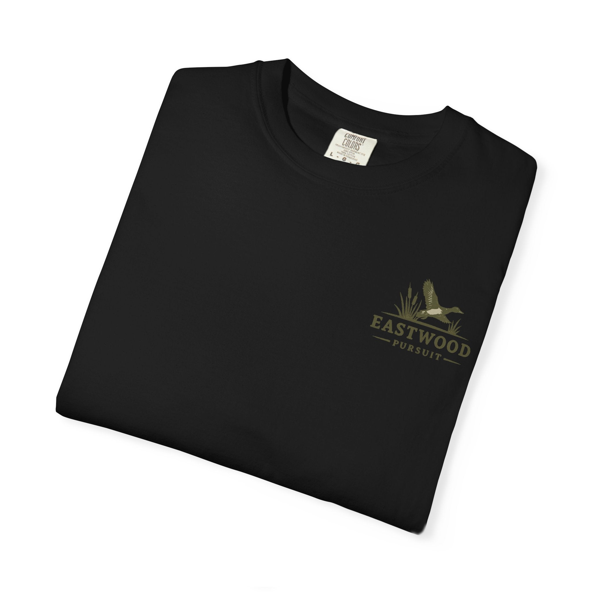 Eastwood Pursuit Duck Hunting Scene T-Shirt | Vintage Waterfowl Artwork
