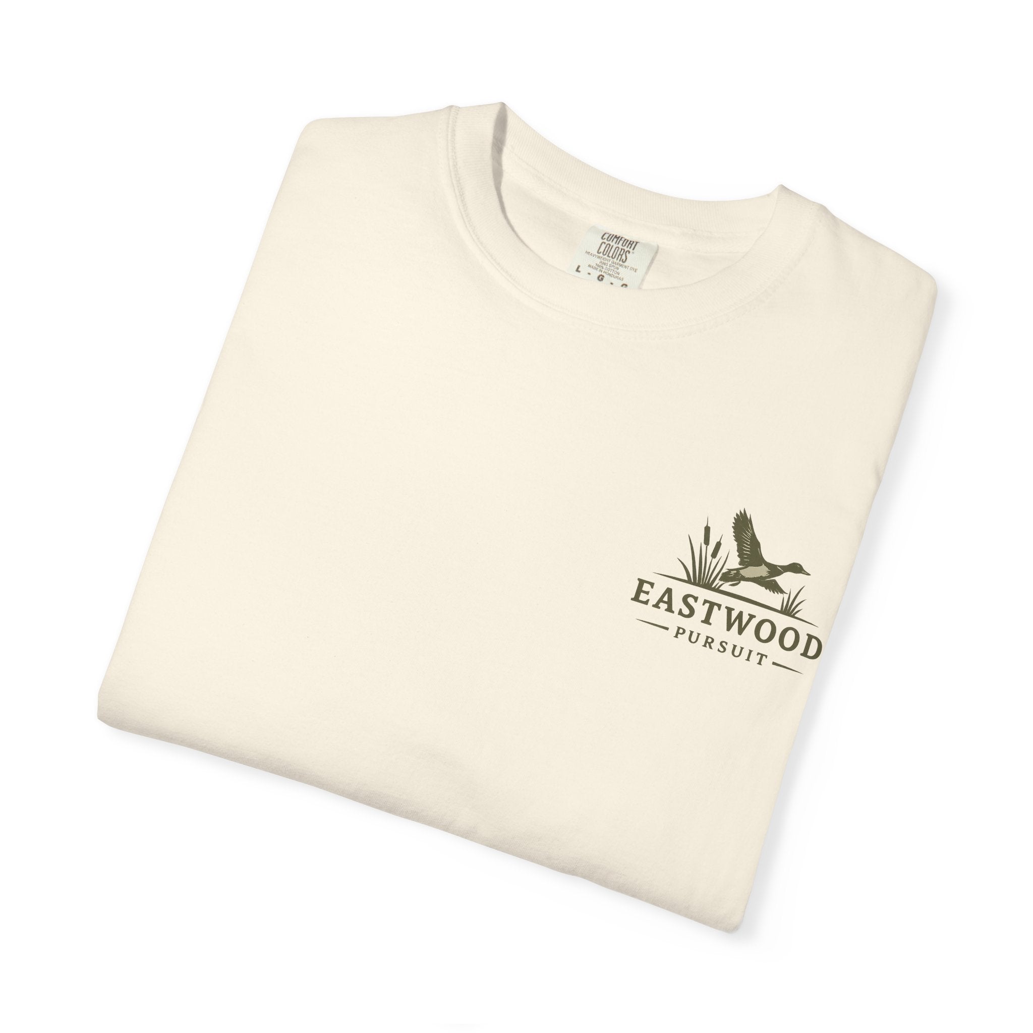 Yellow Lab Hunting T-Shirt — "Eastwood Pursuit" Graphic Tee
