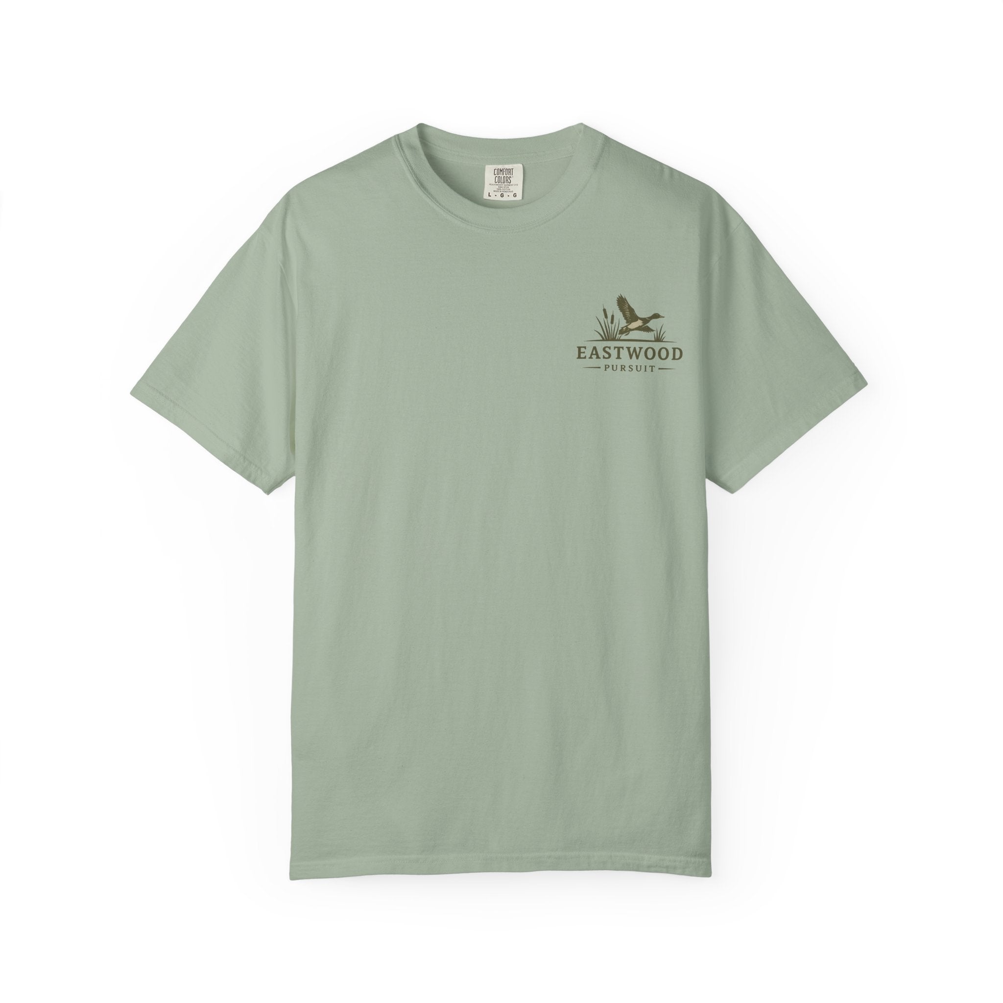 Yellow Lab Hunting T-Shirt — "Eastwood Pursuit" Graphic Tee