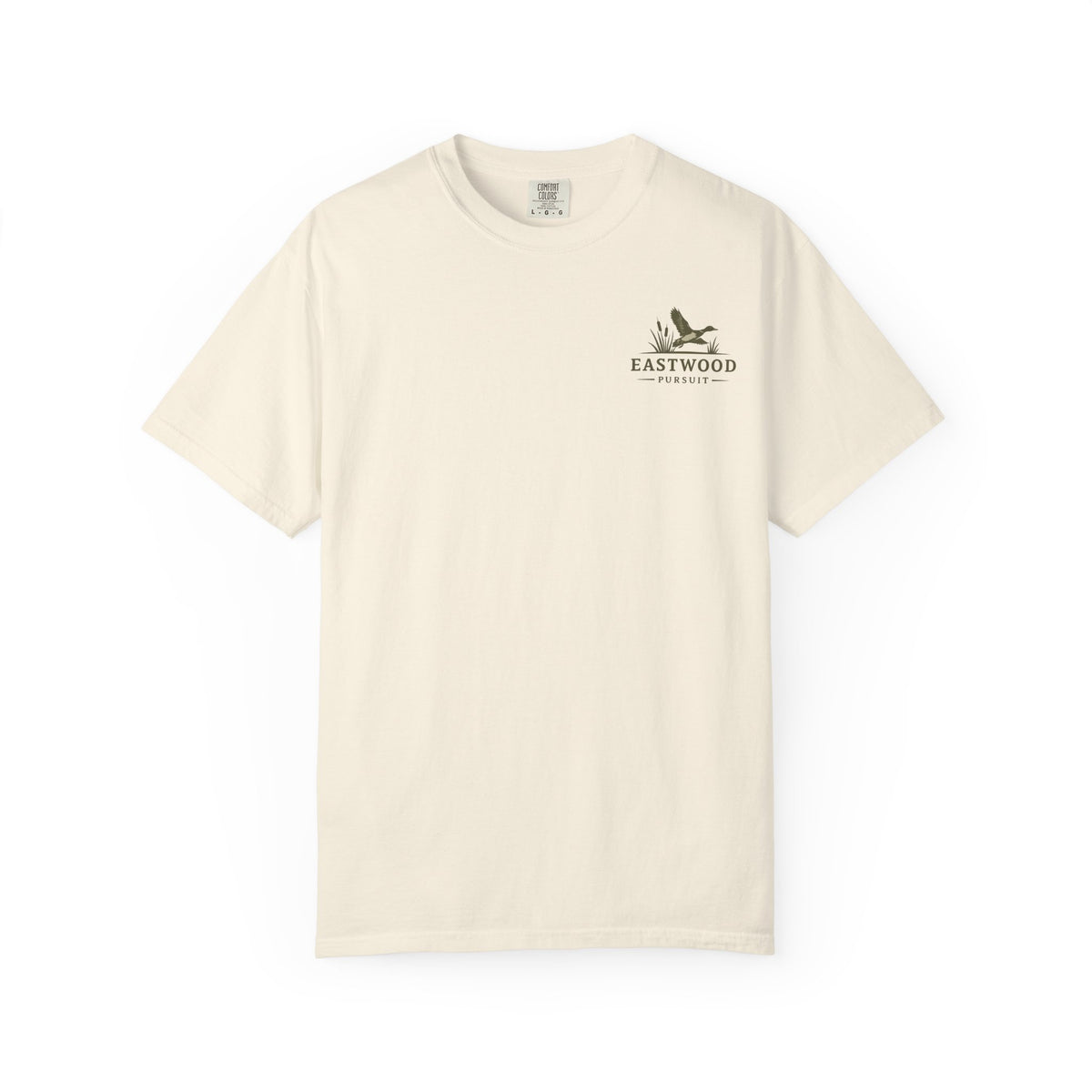 Eastwood Pursuit Duck Hunting Scene T-Shirt | Vintage Waterfowl Artwork