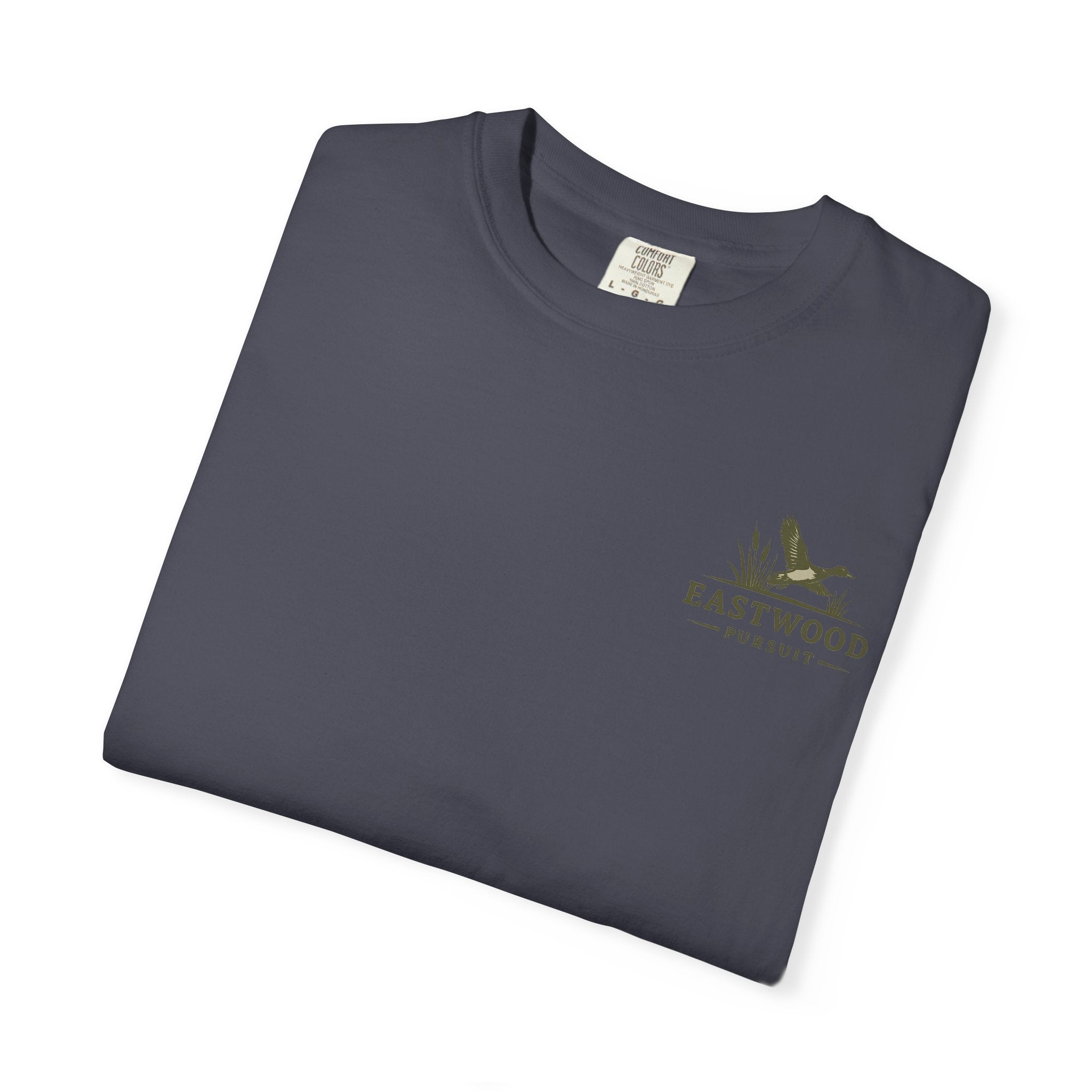 Eastwood Pursuit Duck Hunting Scene T-Shirt | Vintage Waterfowl Artwork