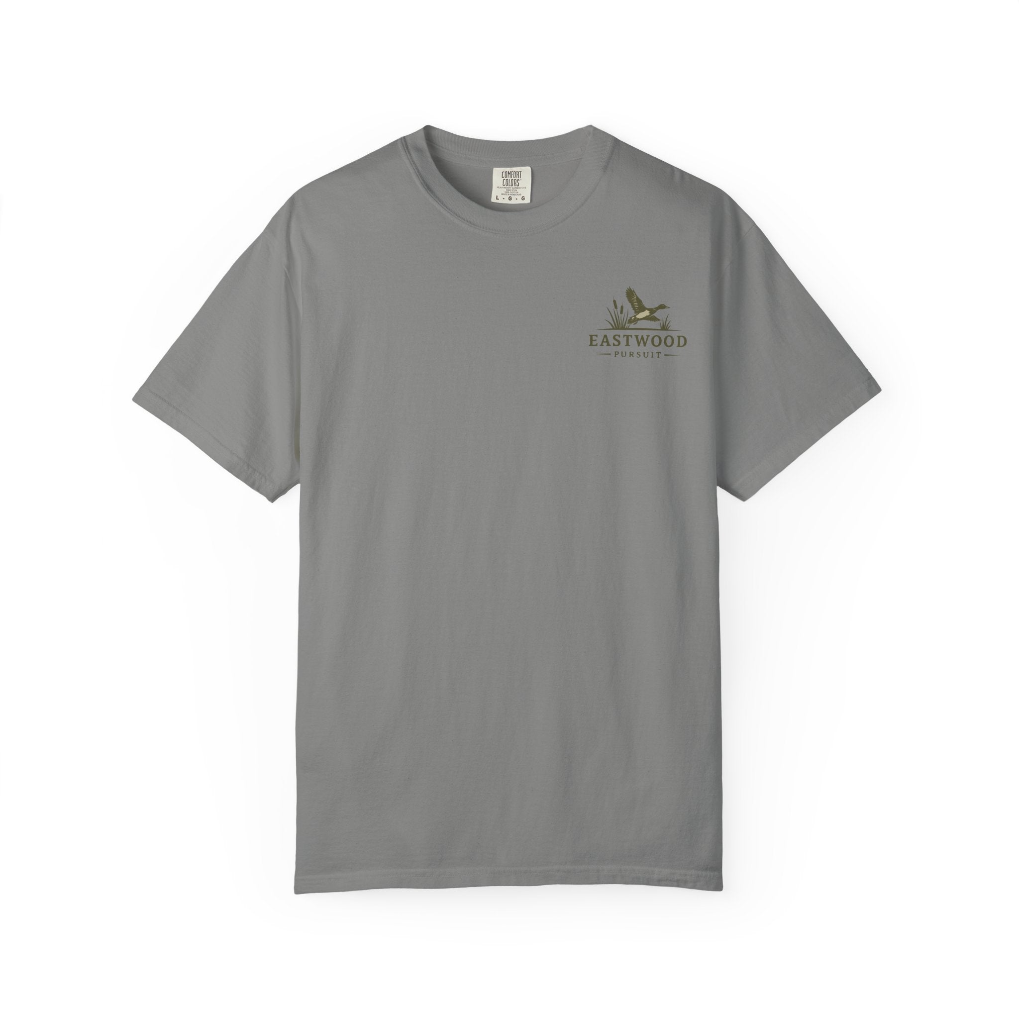 Eastwood Pursuit Duck Hunting Scene T-Shirt | Vintage Waterfowl Artwork