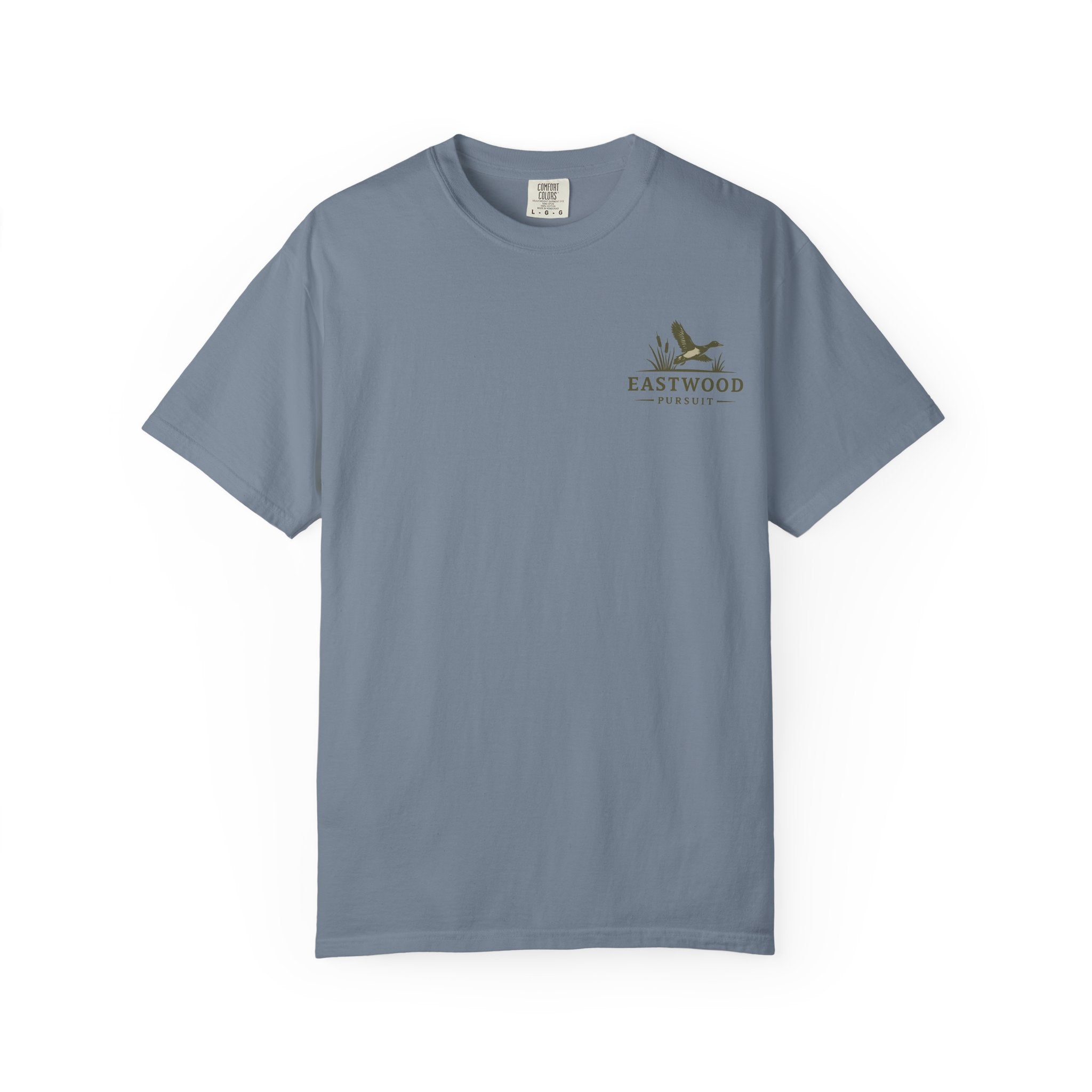 Yellow Lab Hunting T-Shirt — "Eastwood Pursuit" Graphic Tee