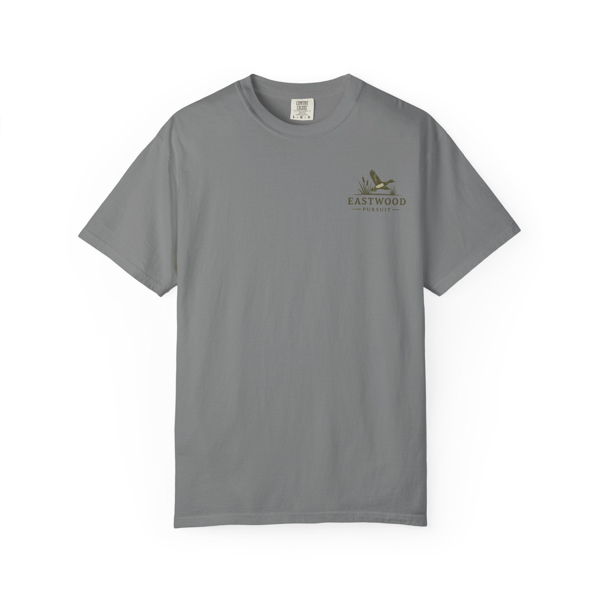 Eastwood Pursuit Duck Hunting Scene T-Shirt | Vintage Waterfowl Artwork