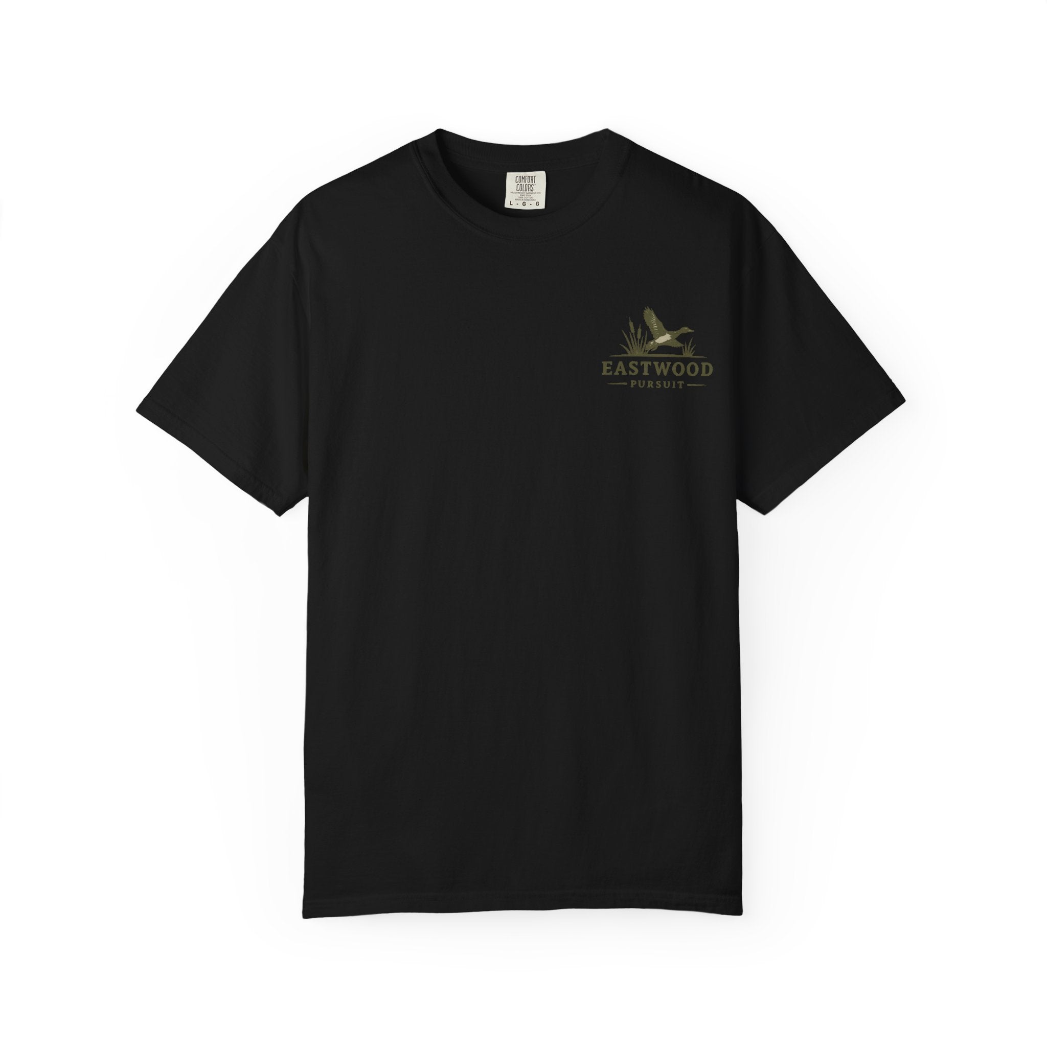 Yellow Lab Hunting T-Shirt — "Eastwood Pursuit" Graphic Tee