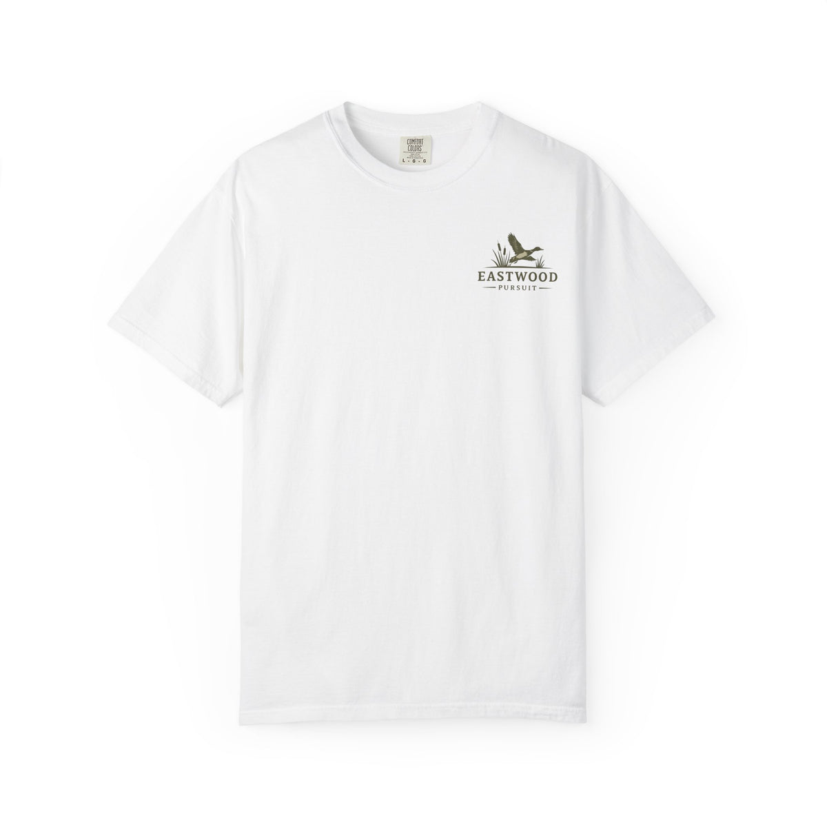 Eastwood Pursuit Duck Hunting Scene T-Shirt | Vintage Waterfowl Artwork