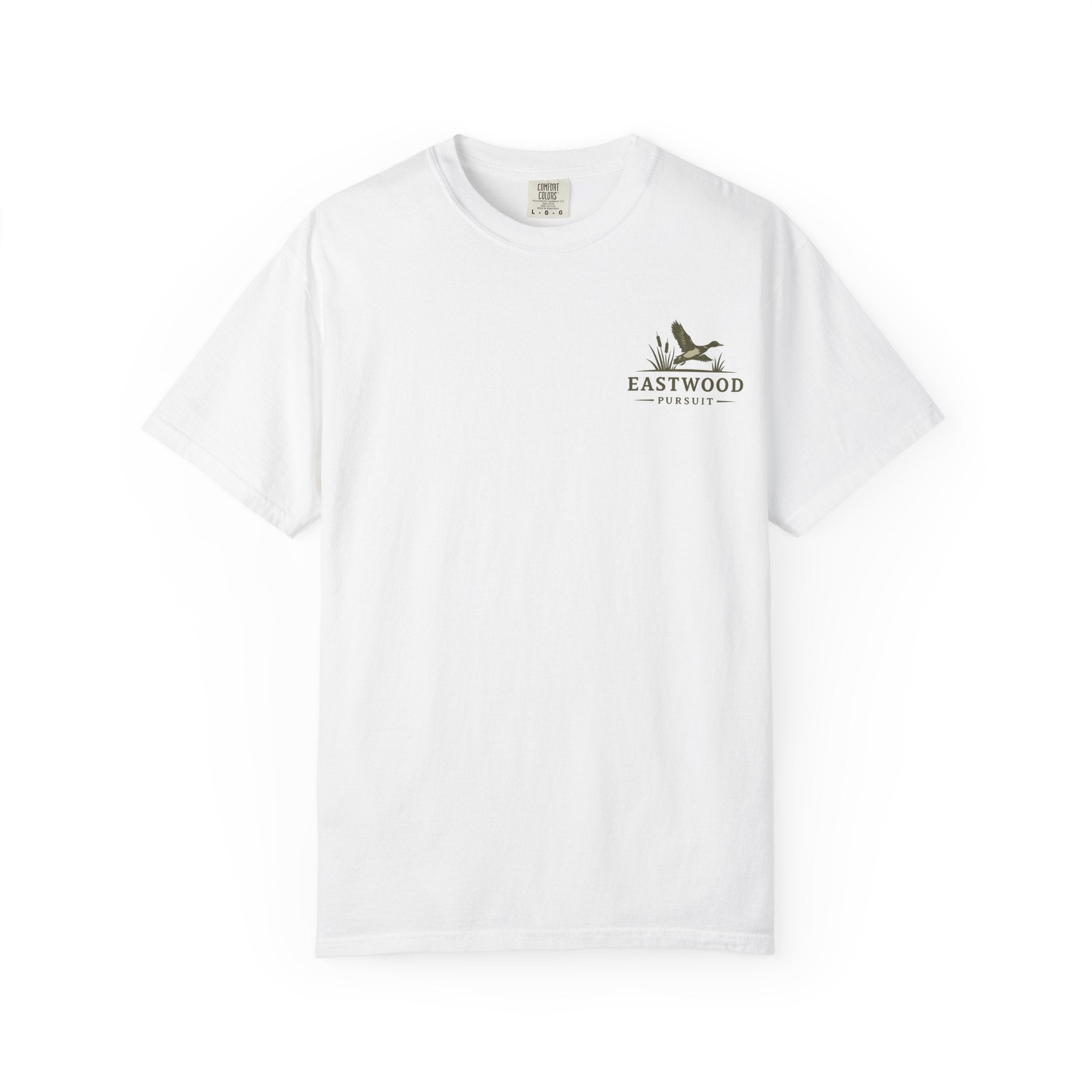 Yellow Lab Hunting T-Shirt — "Eastwood Pursuit" Graphic Tee