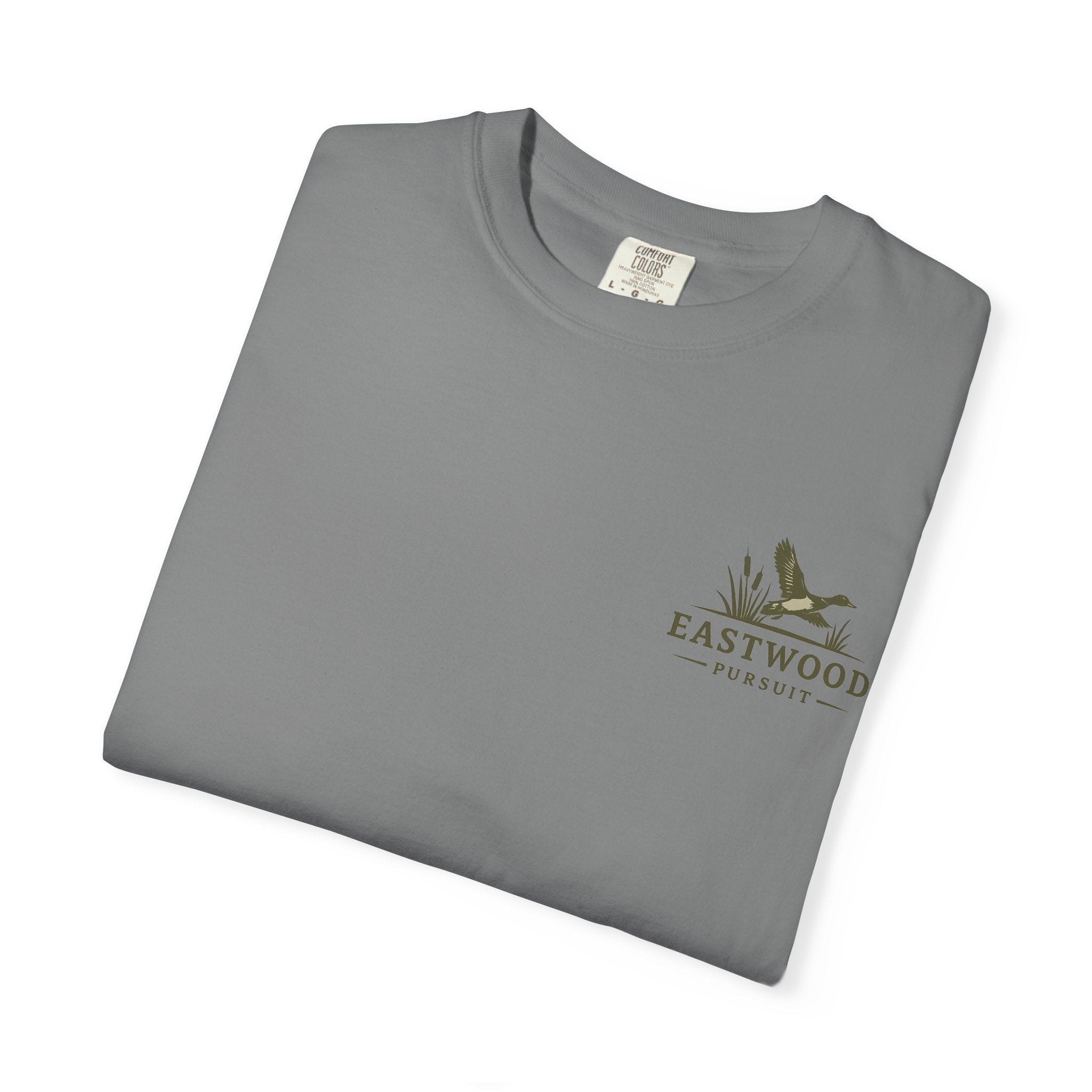 Yellow Lab Hunting T-Shirt — "Eastwood Pursuit" Graphic Tee