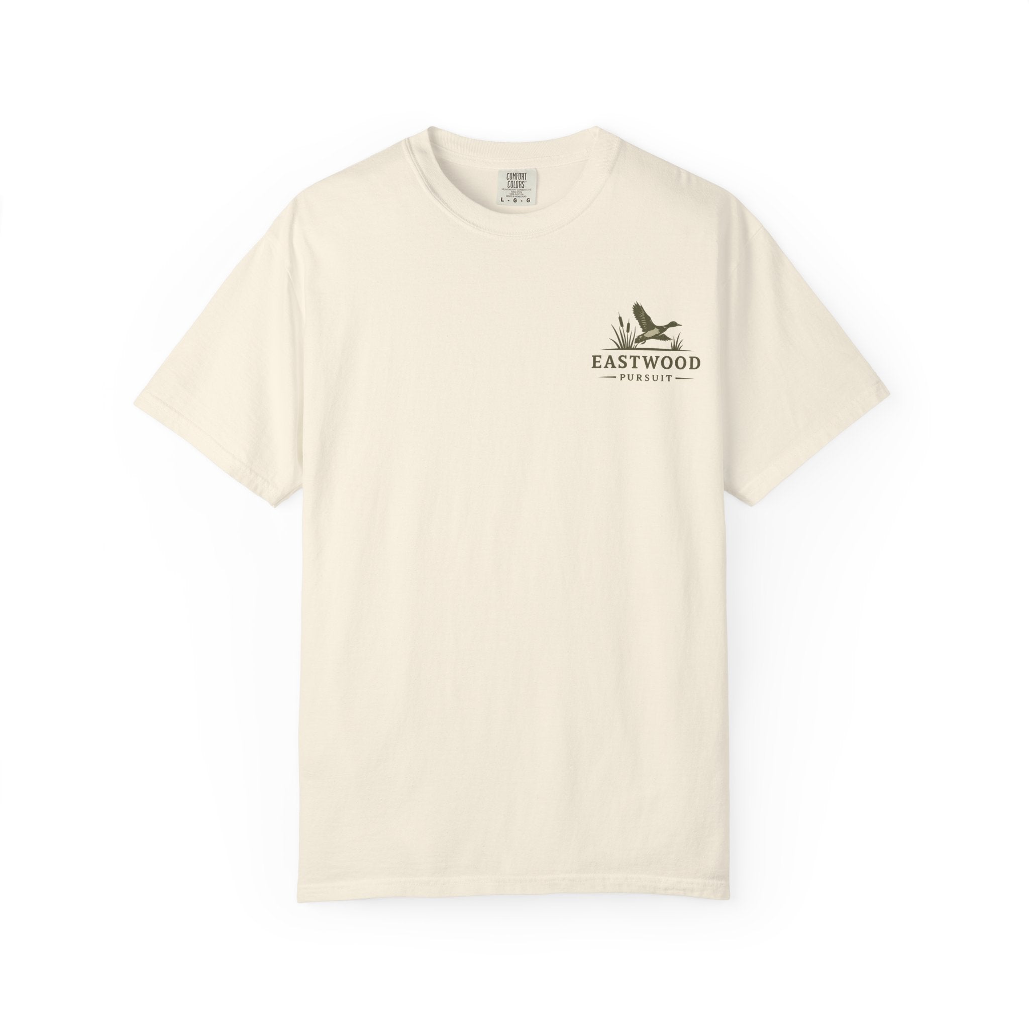 Yellow Lab Hunting T-Shirt — "Eastwood Pursuit" Graphic Tee