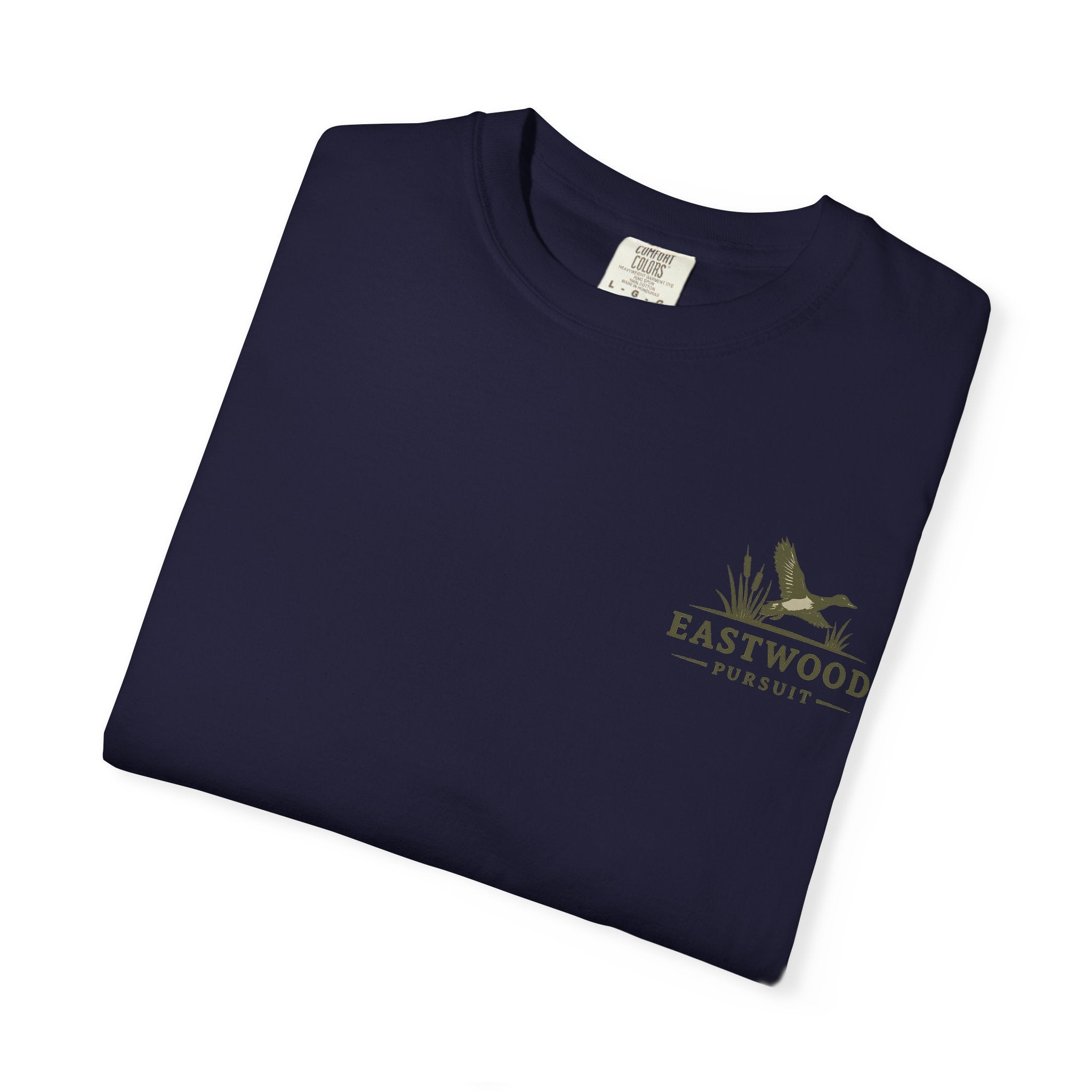 Yellow Lab Hunting T-Shirt — "Eastwood Pursuit" Graphic Tee