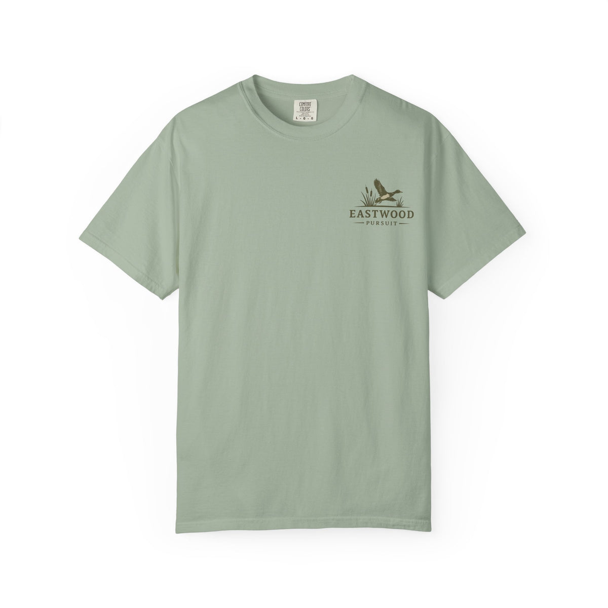Yellow Lab Hunting T-Shirt — "Eastwood Pursuit" Graphic Tee