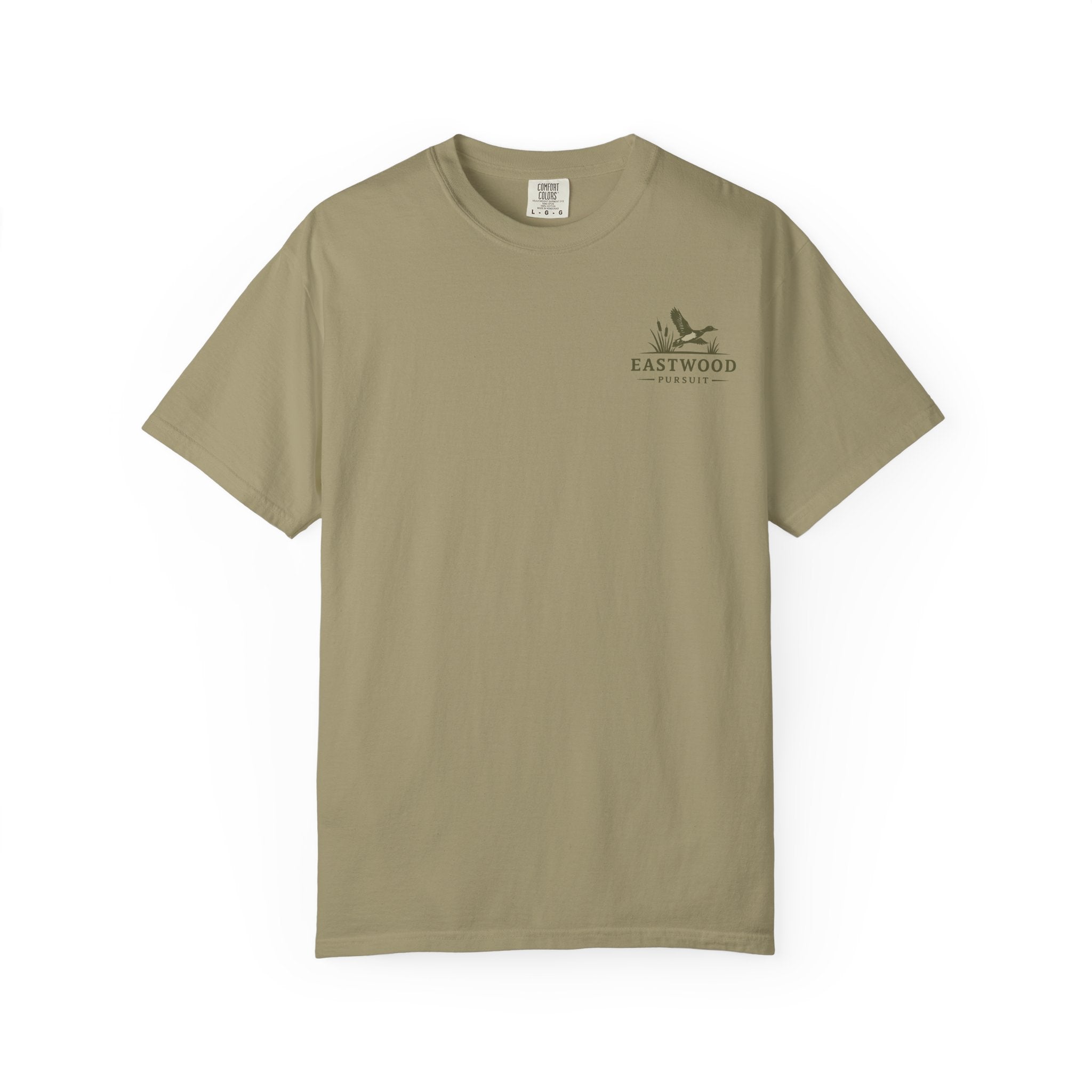 Eastwood Pursuit Duck Hunting Scene T-Shirt | Vintage Waterfowl Artwork