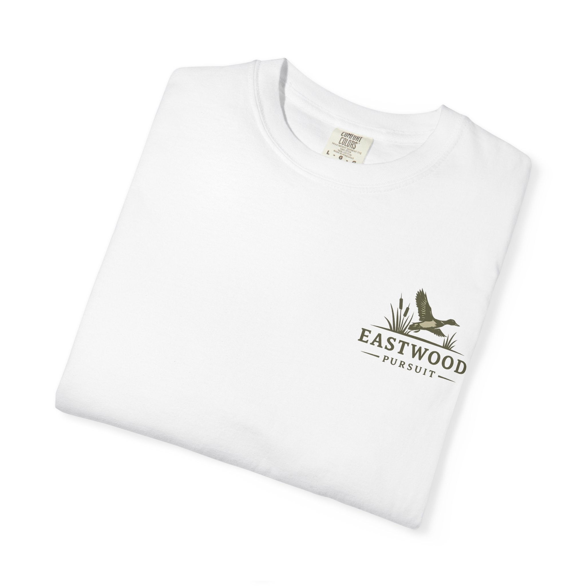 Yellow Lab Hunting T-Shirt — "Eastwood Pursuit" Graphic Tee