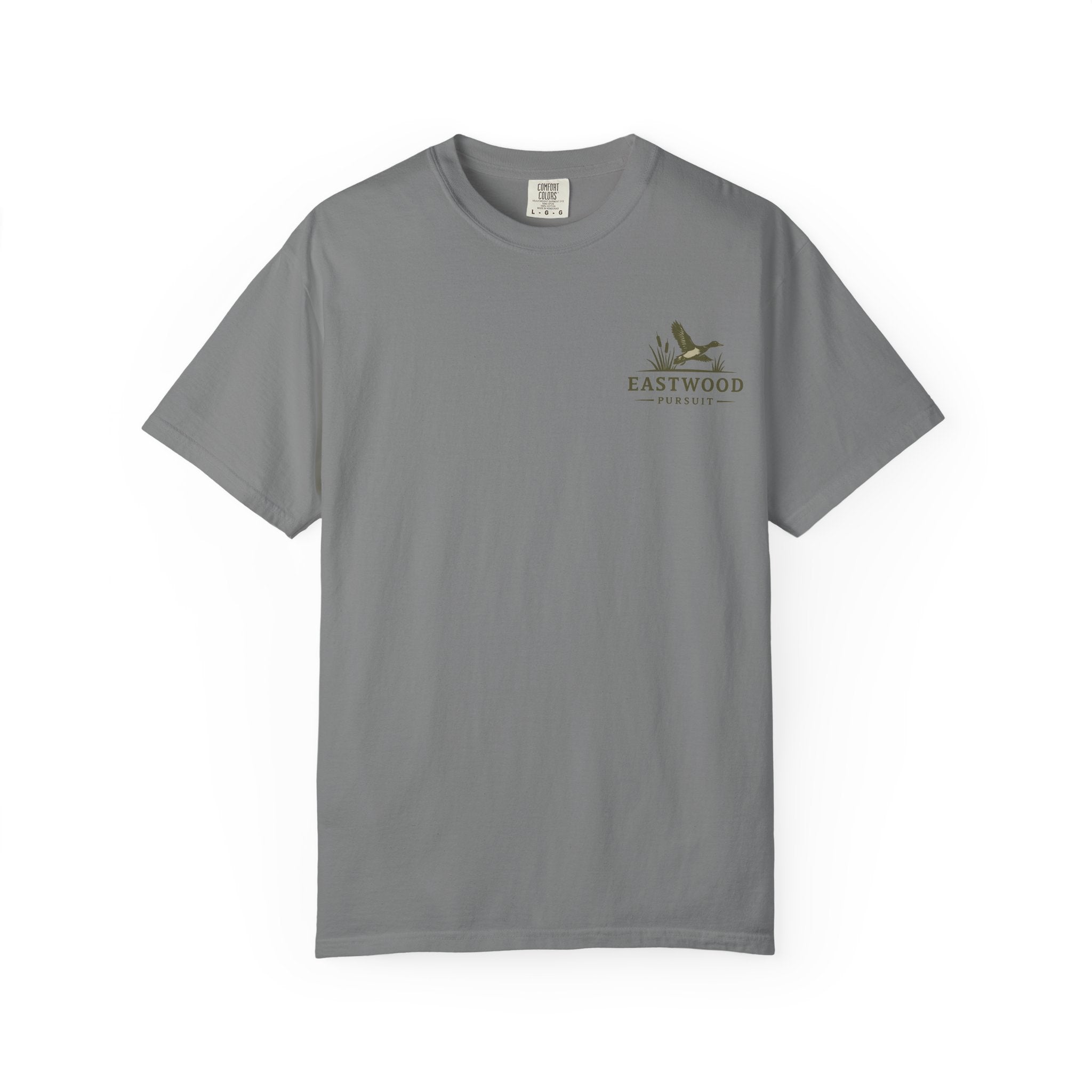 Yellow Lab Hunting T-Shirt — "Eastwood Pursuit" Graphic Tee