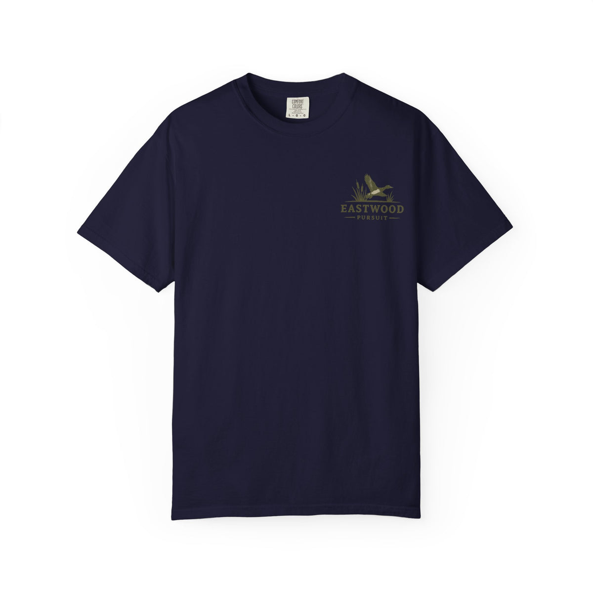 Yellow Lab Hunting T-Shirt — "Eastwood Pursuit" Graphic Tee